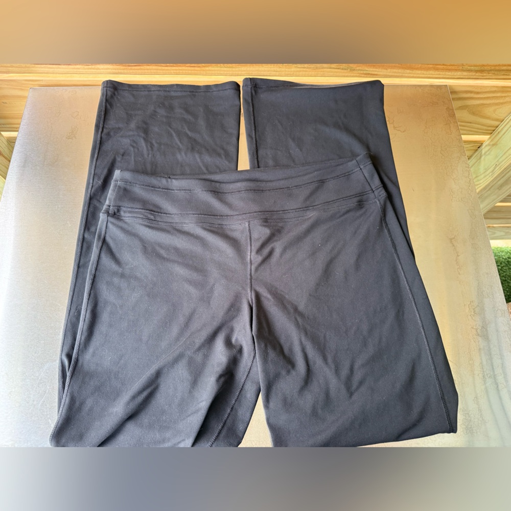 Victoria's Secret Womans Black Flare Joggers